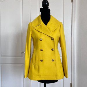J. Crew Classic Double Breasted Wool Pea Coat